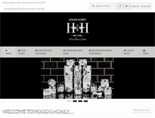 Tablet Screenshot of hoodshoney.com